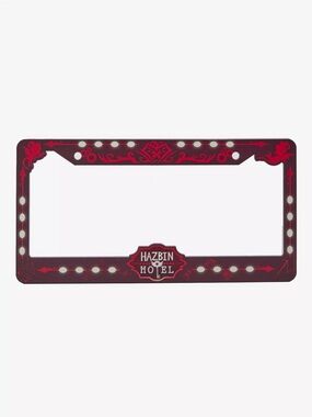 Hazbin Hotel Icons License Plate Frame Hot Topic